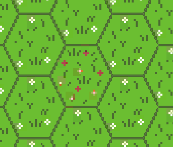 low quality hexes in tilemap